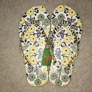 NWOT Vera Bradley Flip Flops